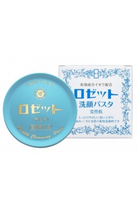 ROSETTE PASTE 硫磺潔面膏90g粉藍色（乾燥肌）